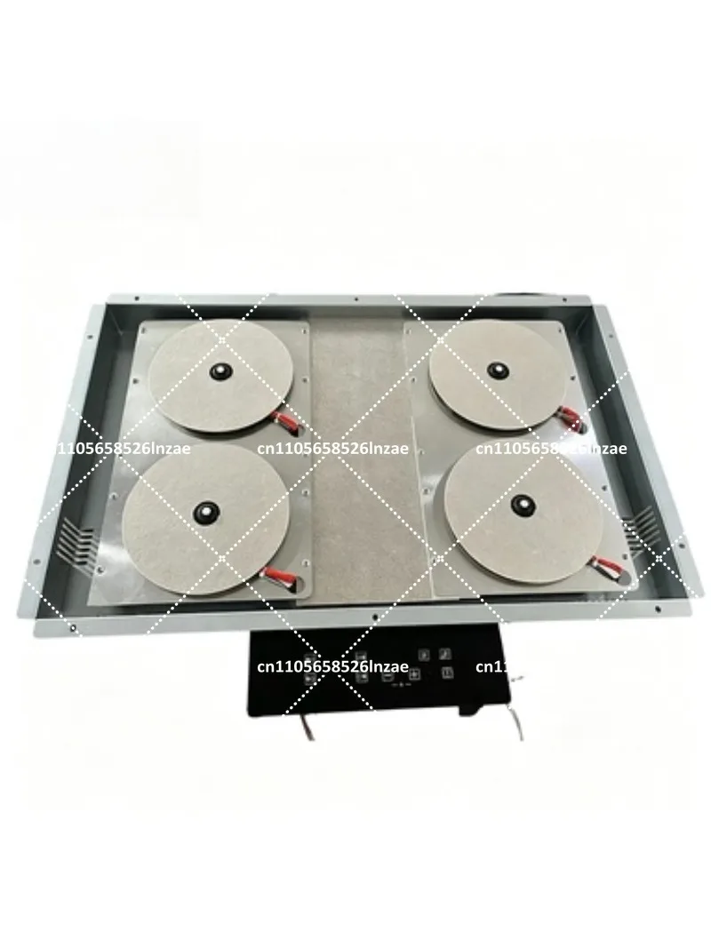 Hidden Induction Hob Cooktop Under Granite Marble Countertop 4 Burner Stove with Separated Control
