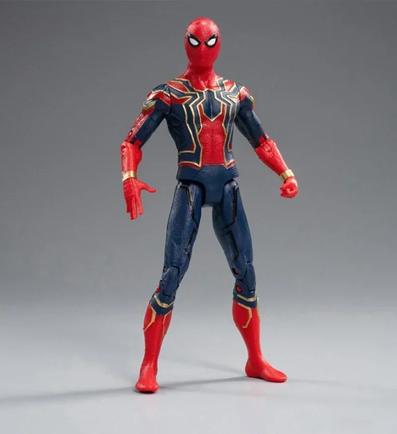 Original 18CM Avengers Legend Figur Wolverine Deadpool Thanos Hulk Iron Man Spider-Man Gwen Scarlet Captain Statue Figur Spielzeug – Detail 11