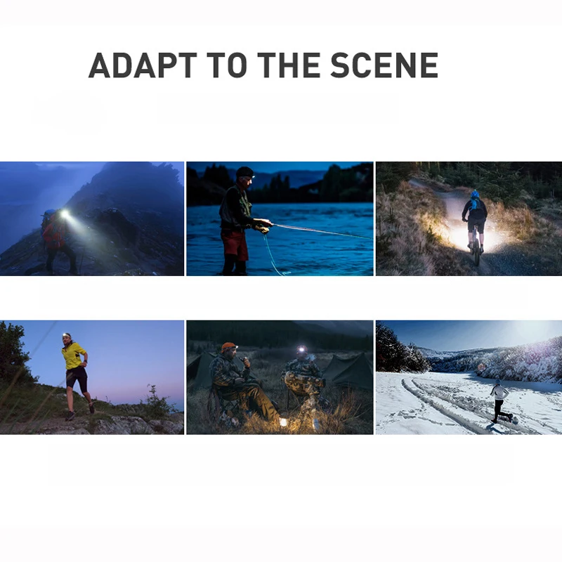 Gorro de invierno para hombre con luz LED, gorro tejido recargable para mujer, gorro para correr de noche, pesca, montar, deportes, gorros para adolescentes