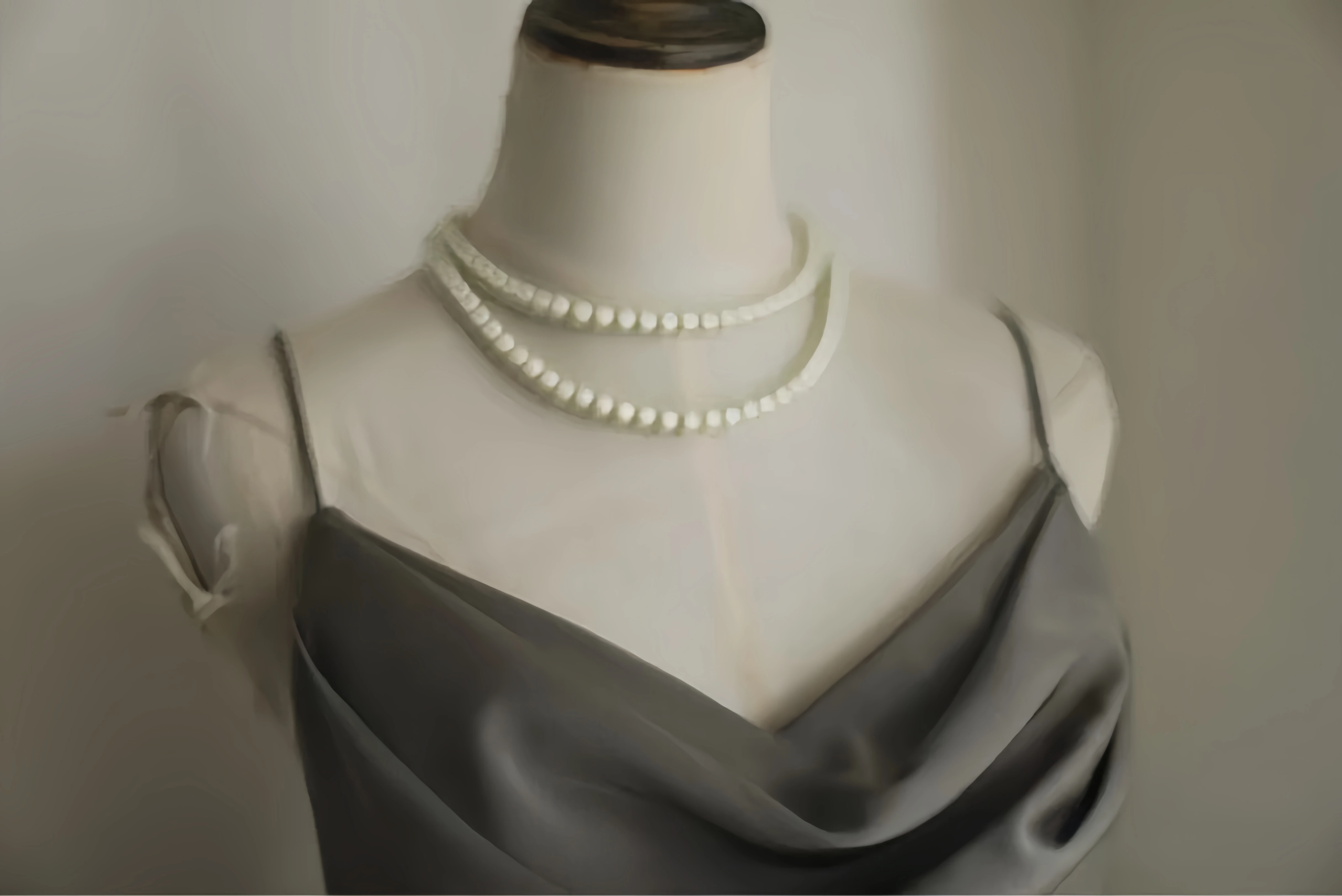 Elegant Prom Dress Gray Tone French Retro V-Neck Satin Slip Maxi Fishtail Skirt Chic Slimming Lady Weddings Parties Gown