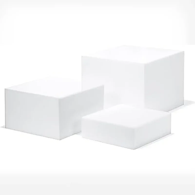Acrylic imitation rock slab square display stand exhibition exhibition mall monopoly handicraft product decoration base