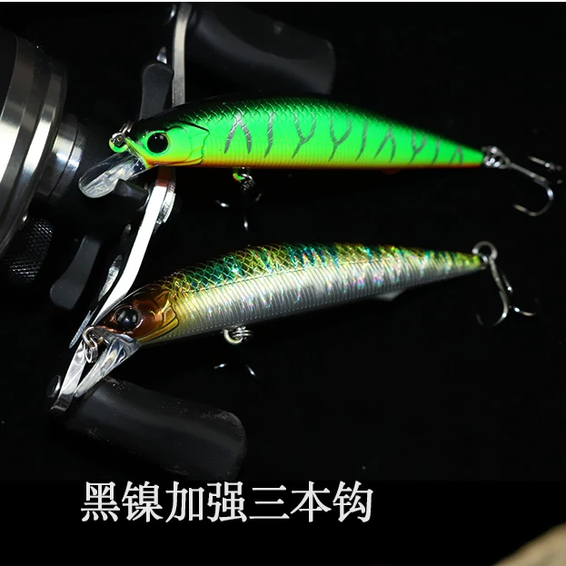 1PCS 70mm 6.5g 90mm 9.5g 105mm 12g Fishing Lure Wobbler Long Shot Minnow Lure Sea Bass Artificial Bait Hard