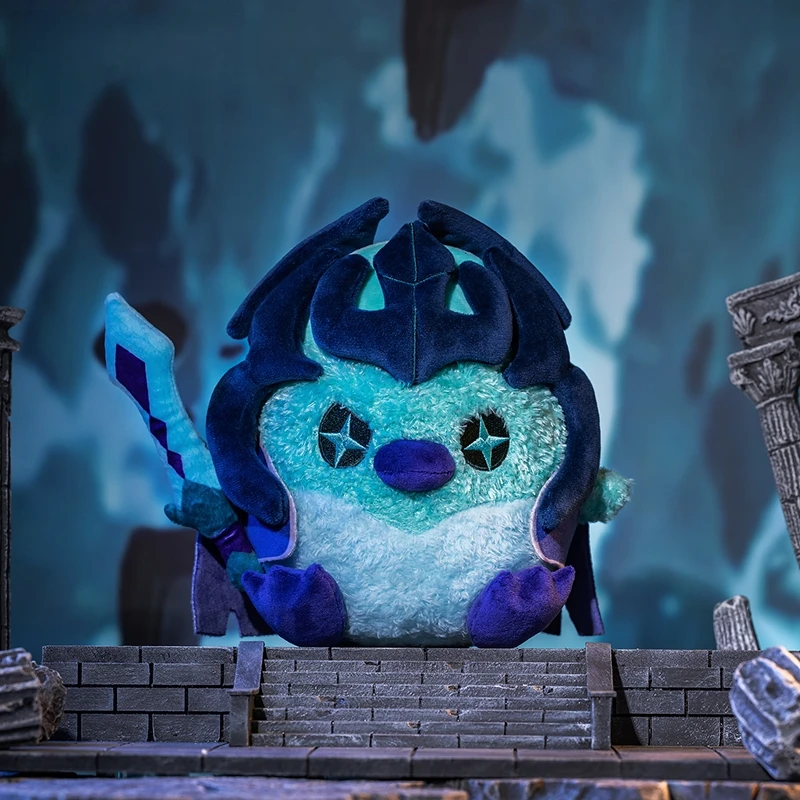 

Оригинальная натуральная рыцарь с перьями LoL Viego, игра в стиле аниме, плюшевые игрушки, подарок на день рождения