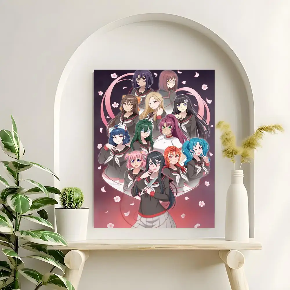 Game Yandere Simulator Poster Hochauflösende Poster-Aufkleber, geeignet für Schlafzimmer, Wohnzimmer, Heimdekoration – Detail 17