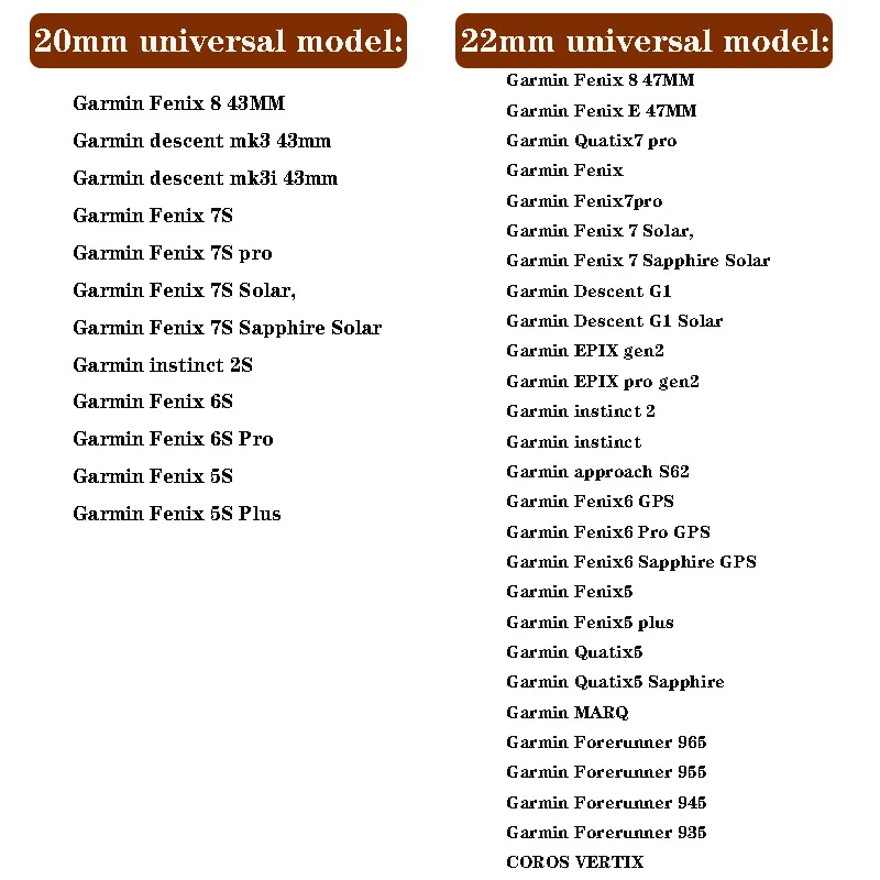 Garmin Fenix ​​8 7 6 5 7X 6X GPS Pro Fenix ​​5 plus/instinct 2 2s/935 945 955 965 용 20/22/26mm 나일론 루프 퀵 핏 밴드 스트랩