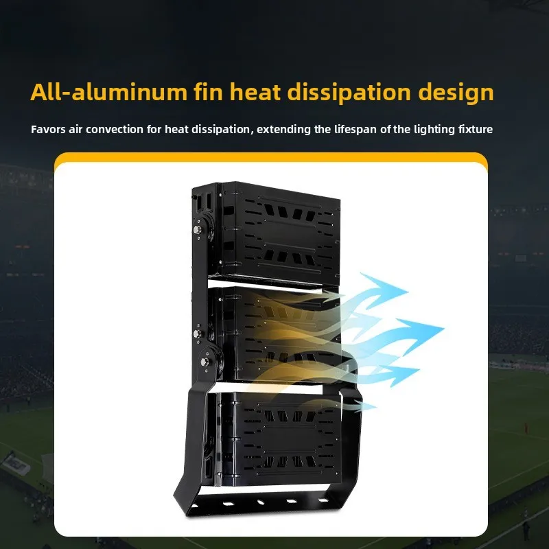 2026 Hot Selling LED Stadium Flood Light Waterproof High Lumen Energy Saving Outdoor Sports Light For Football Field Basketball