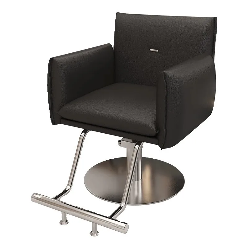 

Hair salon dedicated Internet celebrity hair cutting chair can be lifted and lowered to dye and iron seat