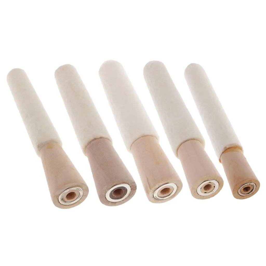 Jewelry Ring Buffing Tools Medium-density Felt Wheel for Polishing Bracelets Kit and Ring Craft