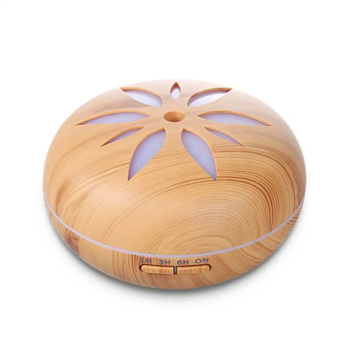 

LED Lights Bluetooth Speaker Aromatherapy Essential Oil Diffuser Cool Mist Maker Wood Grain Aroma Diffuser Air Humidifier