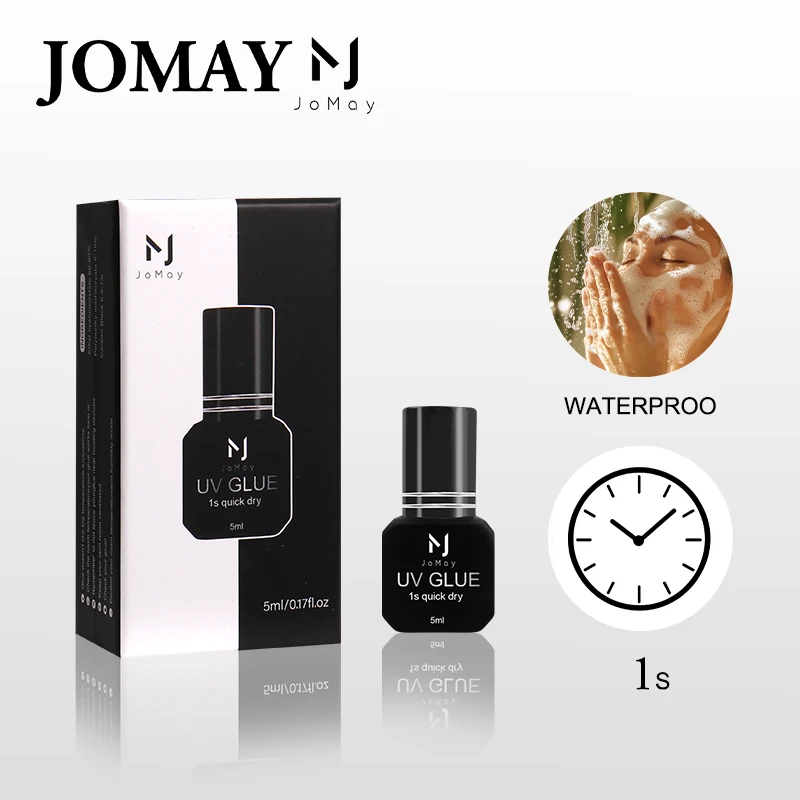 JOMAY まつげ用接着剤 1 s 速乾性まつげ接着剤まつげエクステンション用品職業 uv 接着剤