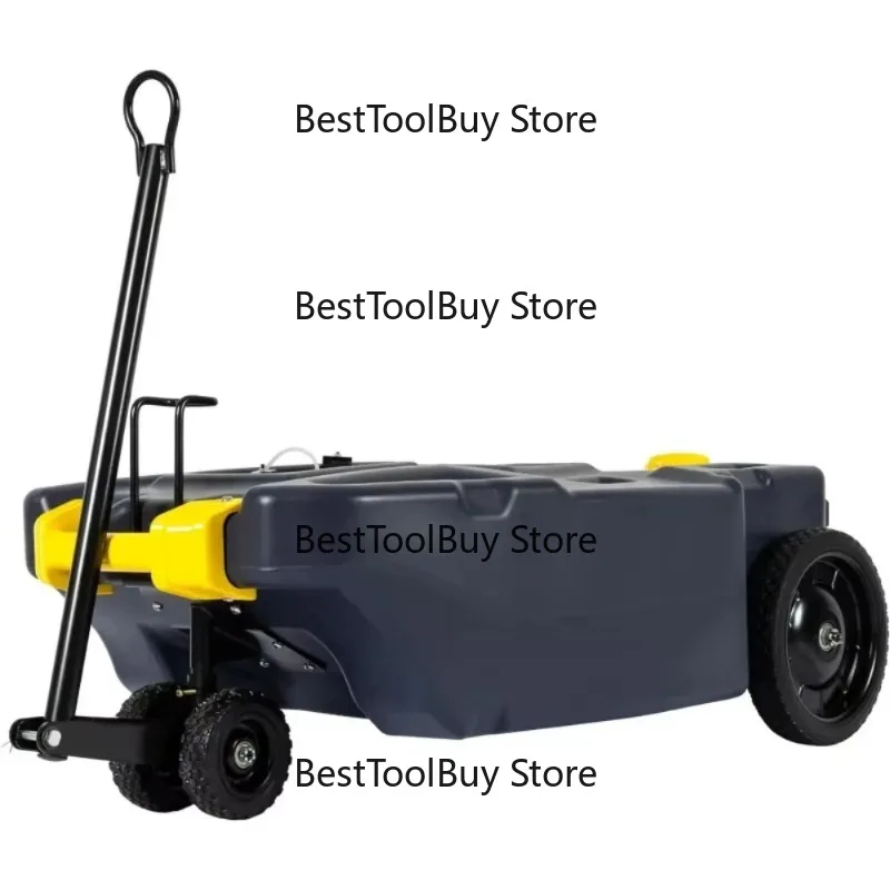 

39 Gallon Waste Bin 4 Wheel Tote Bag Bin