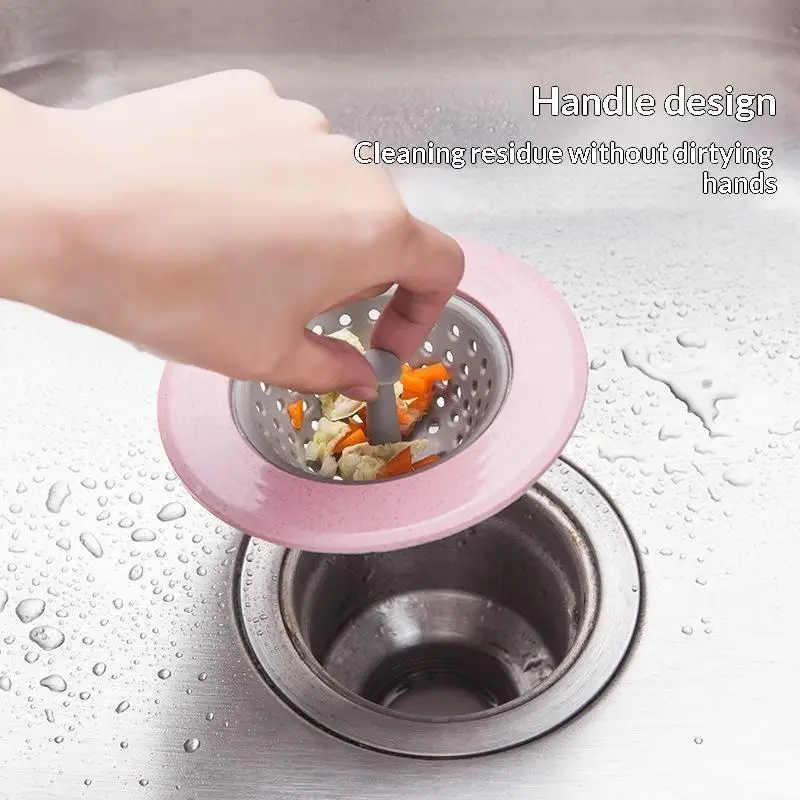 Home Living Floor Drain Hair Stopper Bath Catcher Sink Strainer Sewer Filter Shower Cover Sink Accessories