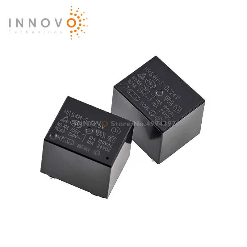 10pcs/lot HRS4H-S-DC5V-C HRS4H-S-DC12V-C HRS4H-S-DC24V-C DIP-5 Relay New original