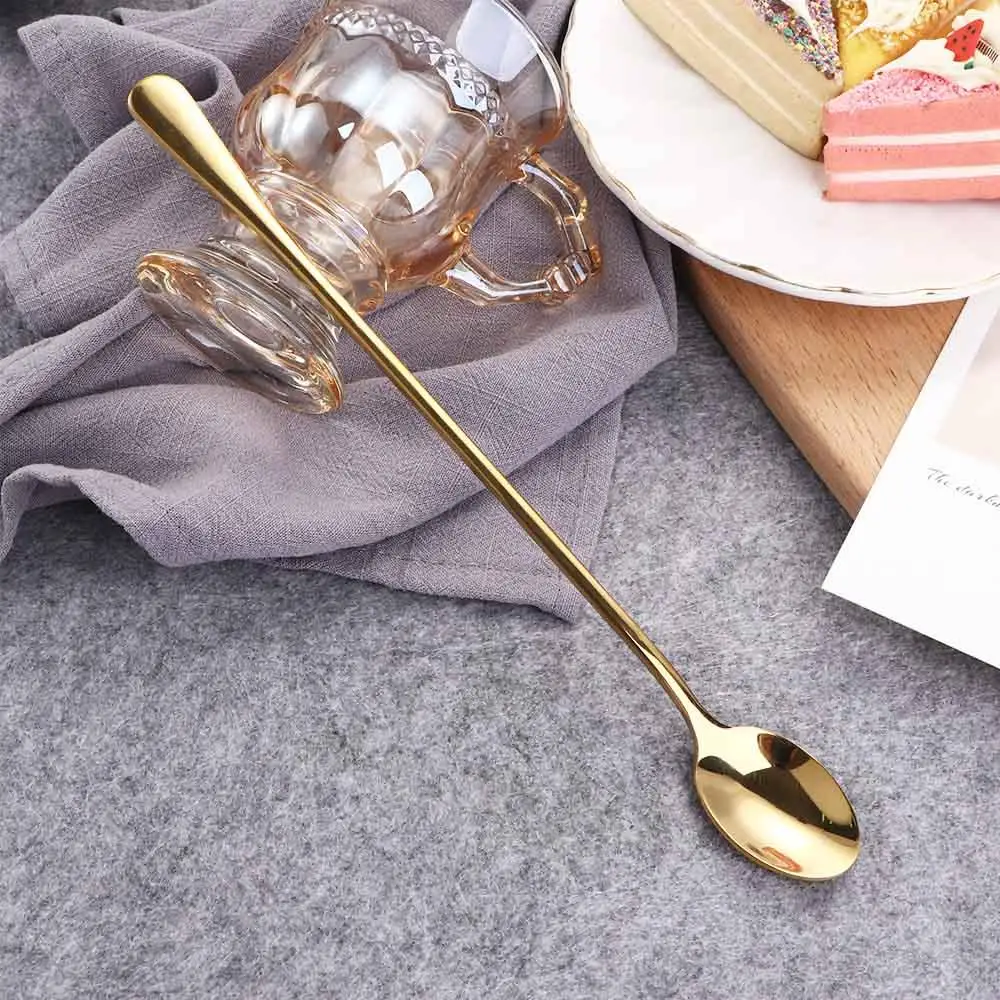 Colorful Mixing Stainless Steel Home Tableware Flatware Teaspoons Coffee Spoon Ice Cream Spoon Spoon