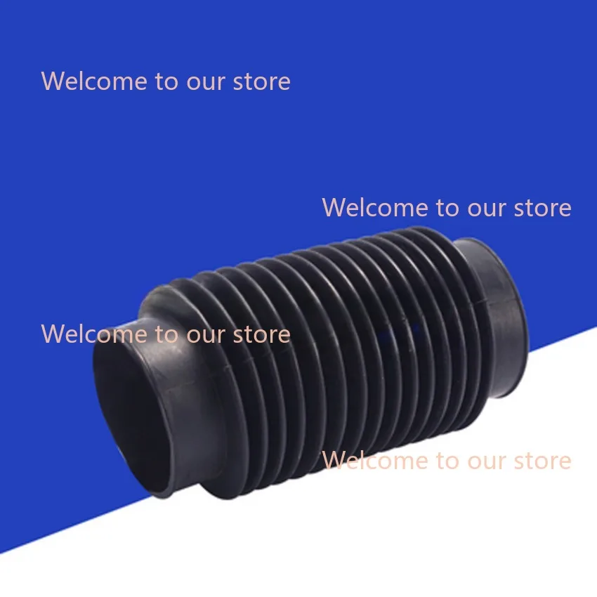 30mm 40mm 50mm 70mm 80mm 100mm Inner Diameter Machinery Black Rubber Flexibility Corrugated Sleeve Bellows 1PC High Quality