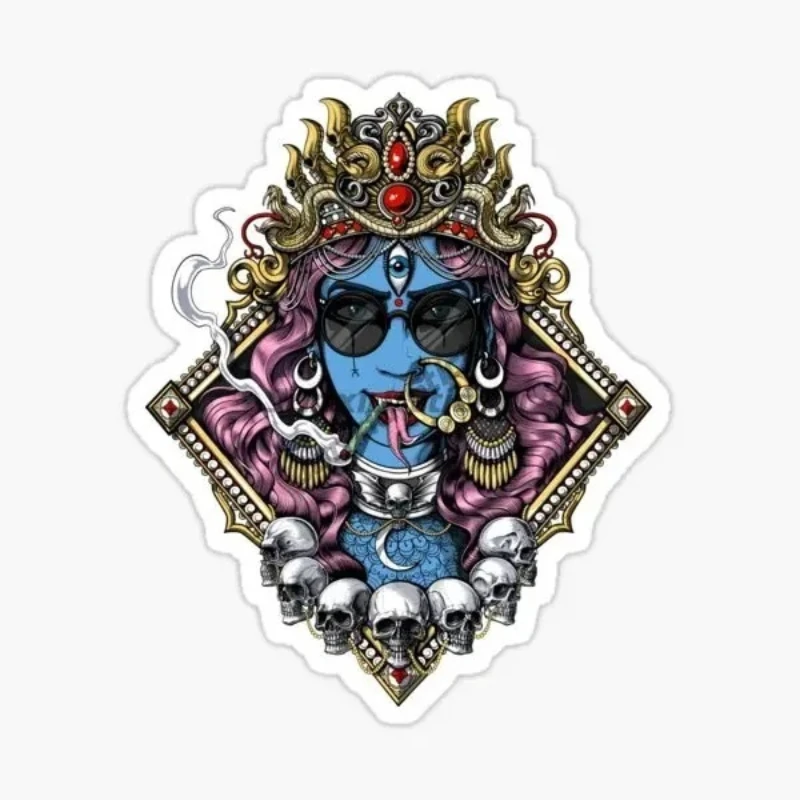 

Kali Indian Mythological Character Car Stickers Vinyl Reflective Decal