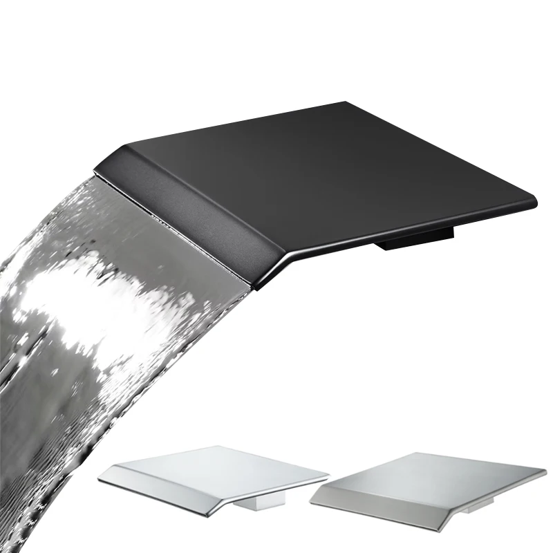 

Wall Mounted Waterfall Bathroom Bathtub Faucet