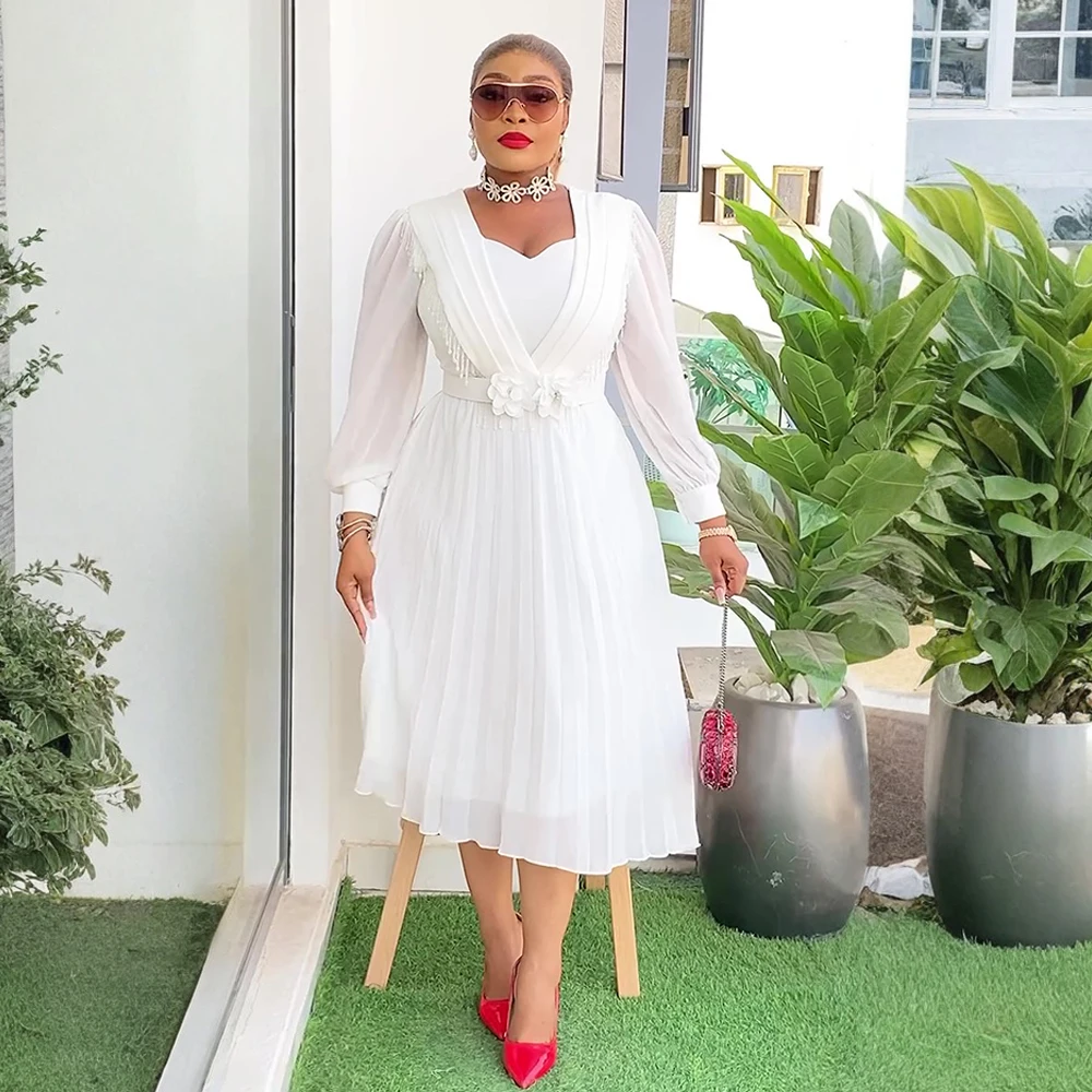 

African Dresses for Women Plus Size Africa Clothes Dashiki Ankara Turkey Outfits Gown Elegant Muslim Wedding Party Long Dress