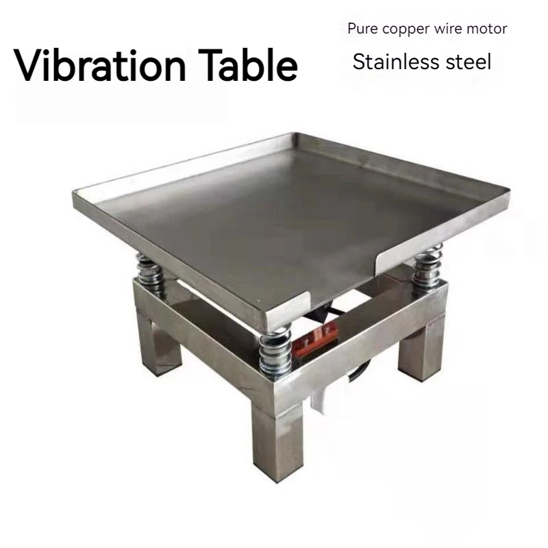 Concrete Vibrating Table Small Vibration Test Bench Test Block Vibration Platform Stainless Steel Mini Vibration Table 3000rpm