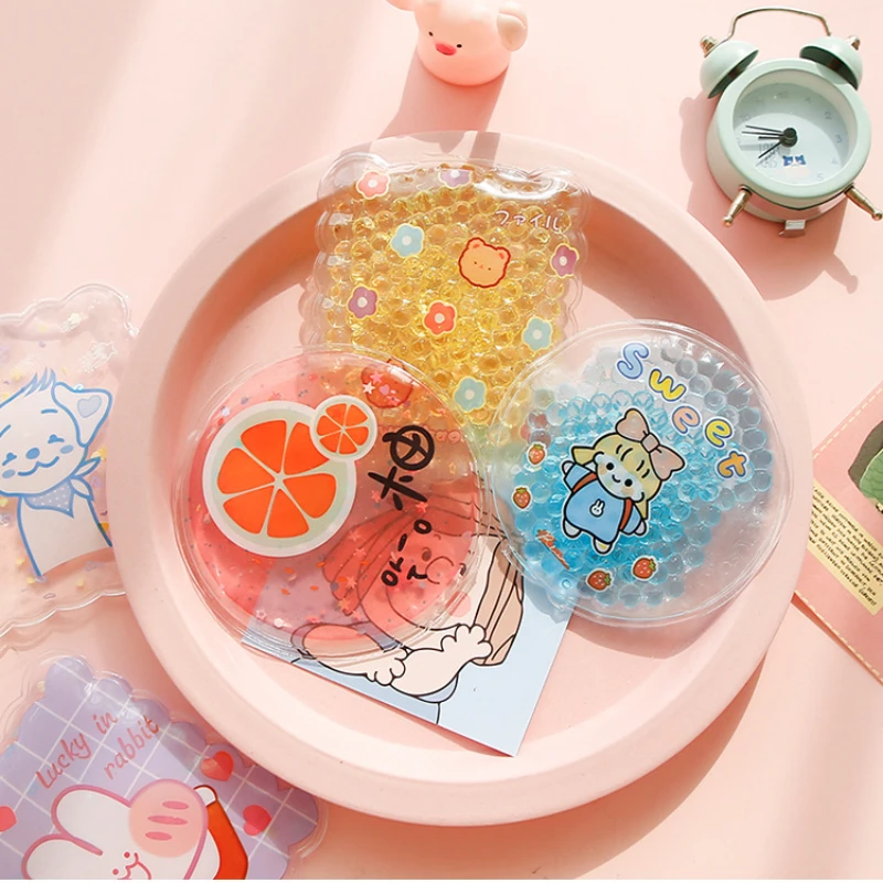 Cute Cartoon Portable Mini Reusable Use Ice Pack Cold Gel Summer Cooling Cooler Bag Child Baby Travel Creative Ice Cooler Bags