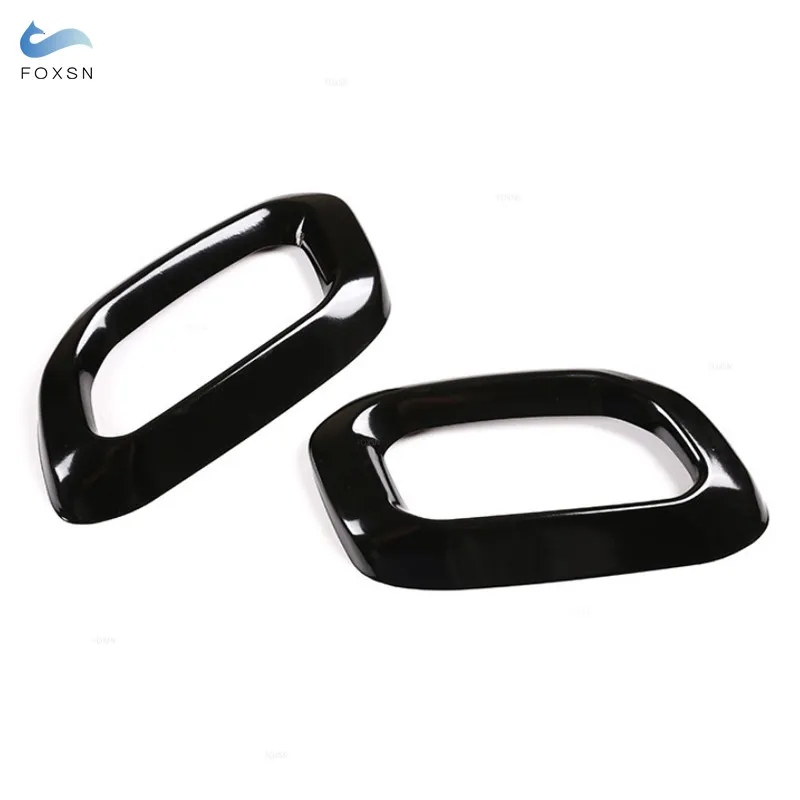 Glossy Black For Mercedes Benz GLE350 GLE450 GLC GLS W167 X253 X167 2020 Rear Exhaust Tail Pipe Muffler End Pipe Sticker Cover