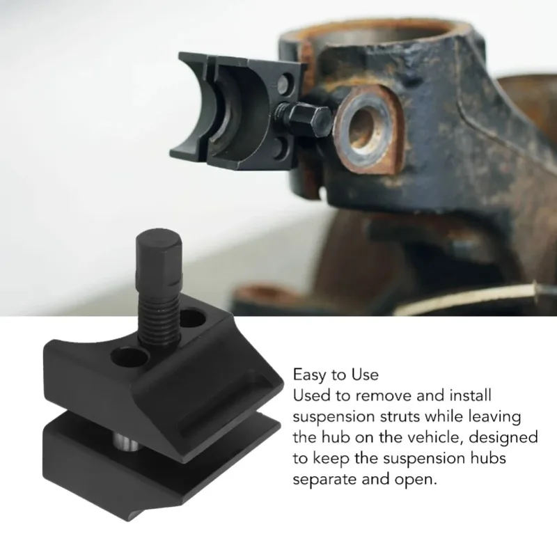 1PC Suspension Strut Hub Steering Knuckle Tool Steel Double Ended Split Spreader with Wrench for Vehicle