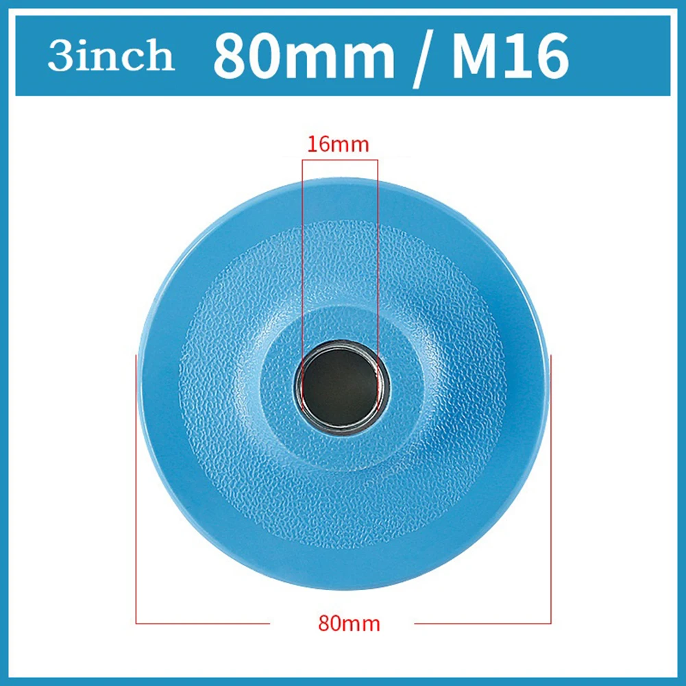 1 PC 3/4 Inch Polishing Pad Sanding Disc Backing Pad Self-adhesive Disc Angle Grinder Tray M10 M14 M16 Thread Polishing Discs