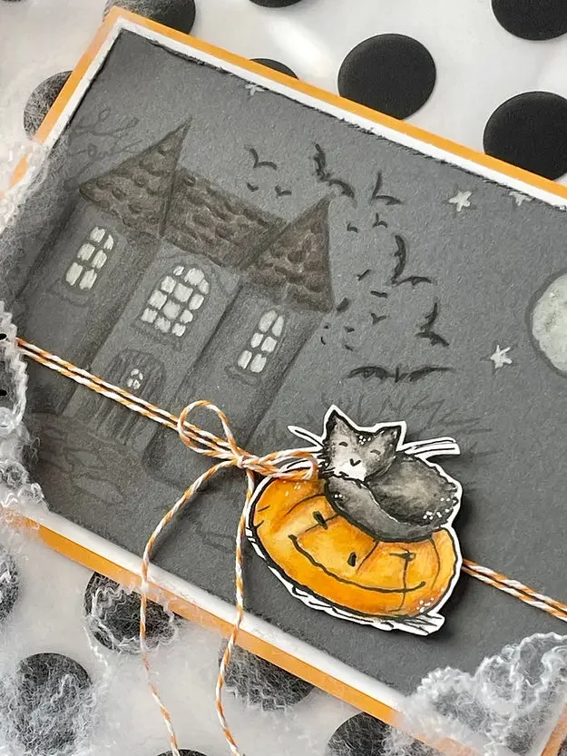 Halloweenowi przyjaciele Mini metalowe foremki do wycinania i znaczki dla Album na zdjęcia DIY do scrapbookingu wytłaczanie dekoracyjne kartki DIY