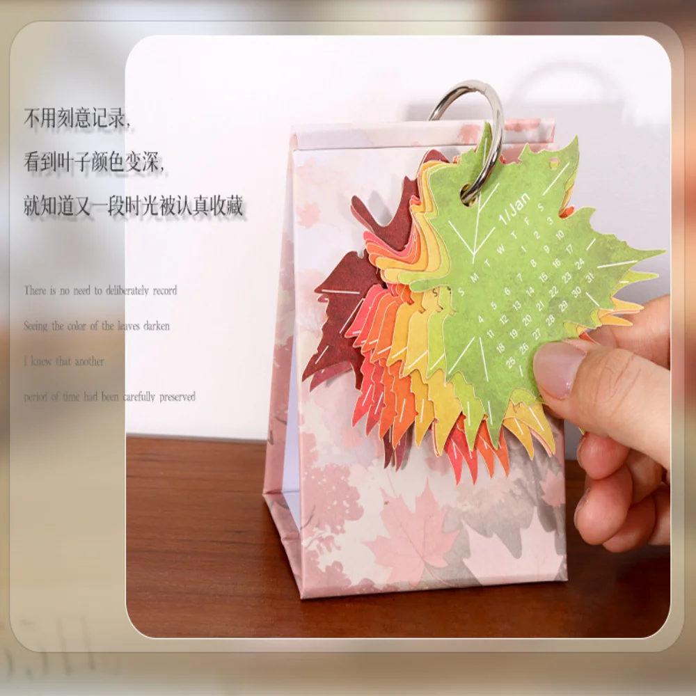 

Календарь на катушке, складной настольный календарь, мини-настольный календарь, креативный для офиса, планирования мероприятий, дома