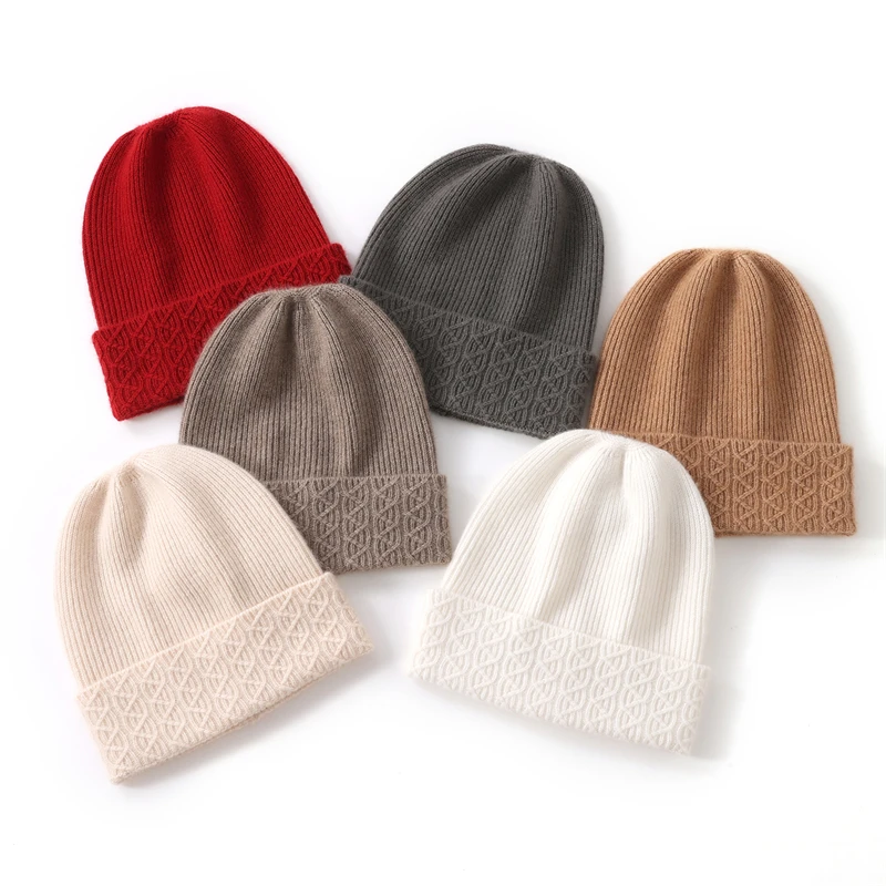 

KOIJINSKY Women's Autumn/Winter 35% Cashmere Knitted Hat