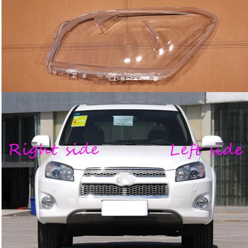 For Toyota RAV4 2009 2010 2011 2012 Car Headlamp Lens Replacement Headlight Shell Cover Headlight Glass