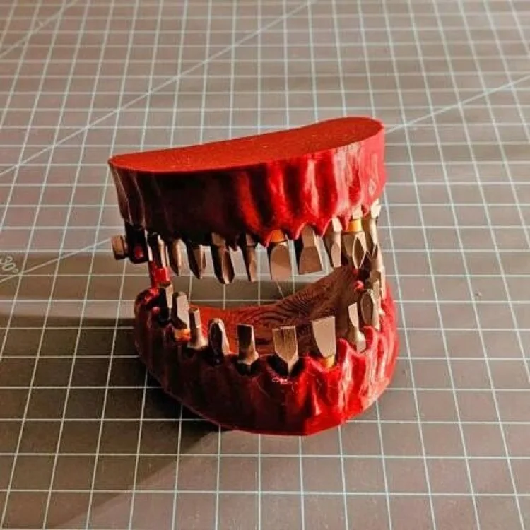 Imagem -04 - Atualizado Suporte Broca Dentadura Dentes Modelo Projeto Fits Bit Hex e Bit Drive Adaptador Ferramentas Dropshipping