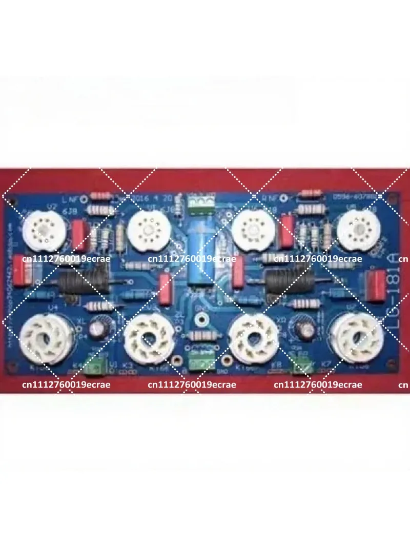 KT66 Tube Power Amplifier Board, EF86 6J8 4-Stage Push-Pull Output HiFi DIY Kit