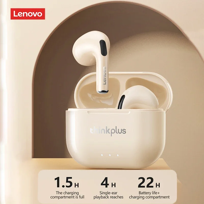 Original Lenovo LP40Pro LP40 LP40II Wireless Bluetooth 5.3 Earphones TWS HiFi Earbuds Sport headset Long Standby with Mic 2025