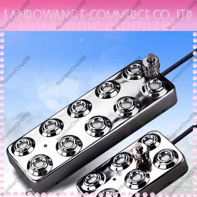 10 Head Ultrasonic Mist Maker Atomizing Plate Module Indoor Pool Air Disinfector Industrial Humidifier Replacement Part