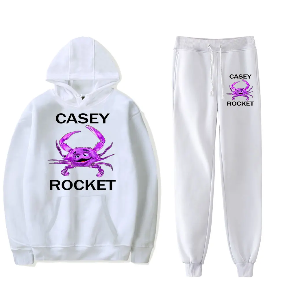 Casey Rocket Kill Tony Vintage 90s PULLOVER Fashion Merch Hoodies Set Men Women Hoodies Pants Two-Piece Pullover Sports HOODIE