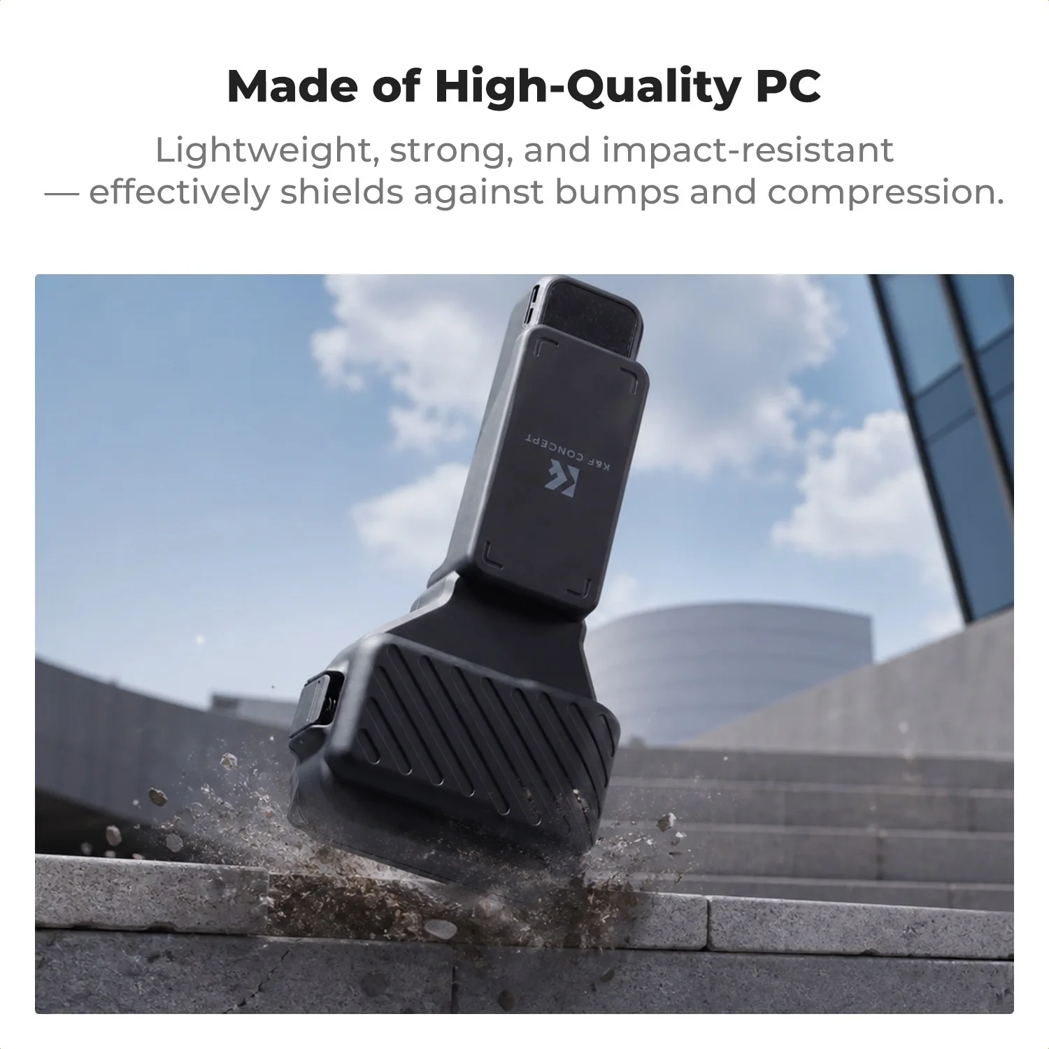 K&F CONCPET Etui ochronne na ekran, odporne na zarysowania, akcesorium do kamery sportowej DJI Osmo Pocket 4 Pro — zdjęcie produktu 6