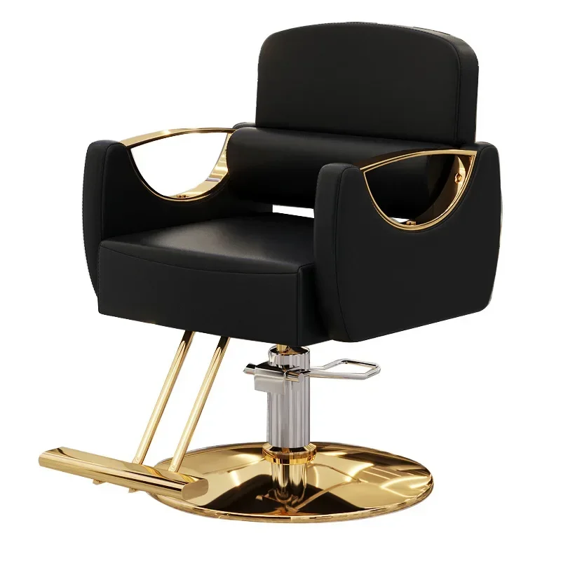 Professional beauty salons adjust barber chairs for hair stylists, environmentally friendly and durable