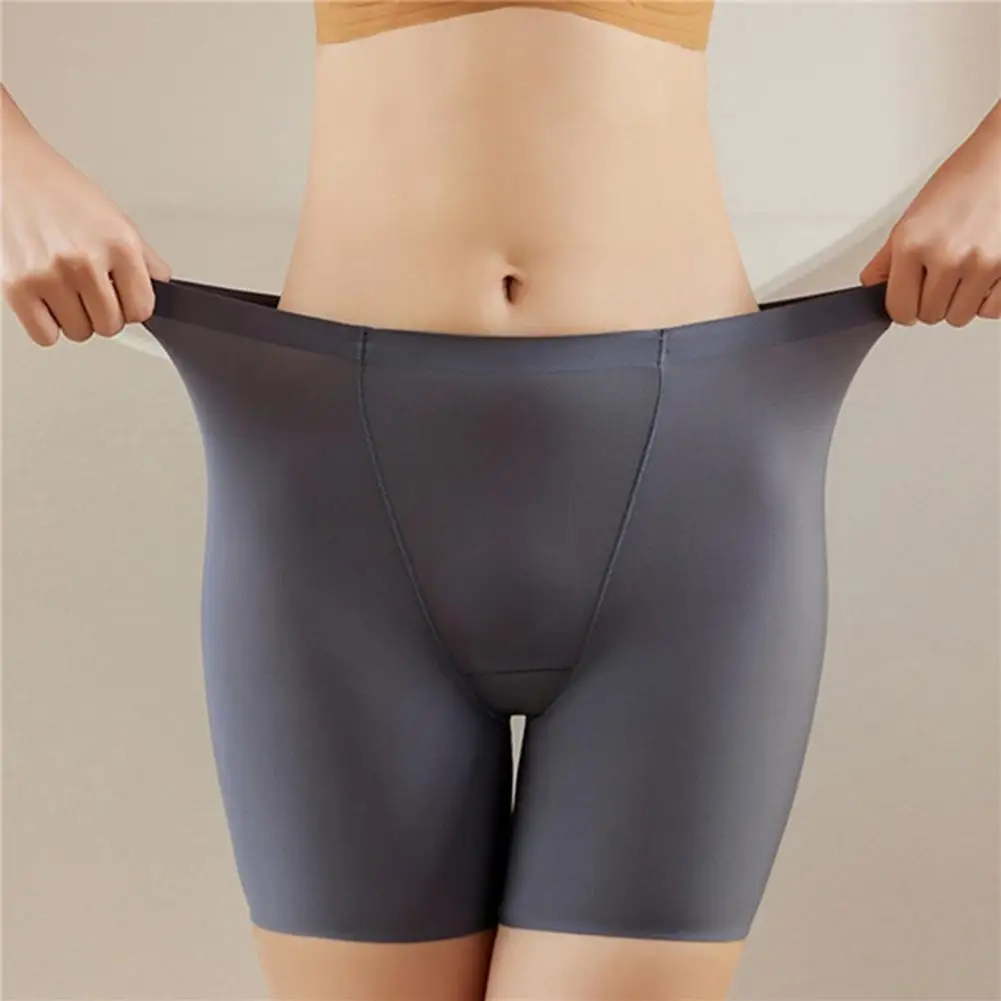 Mutandine di sicurezza a vita alta pantaloncini di sicurezza traspiranti a vita alta per le donne abbigliamento estivo elastico per il controllo