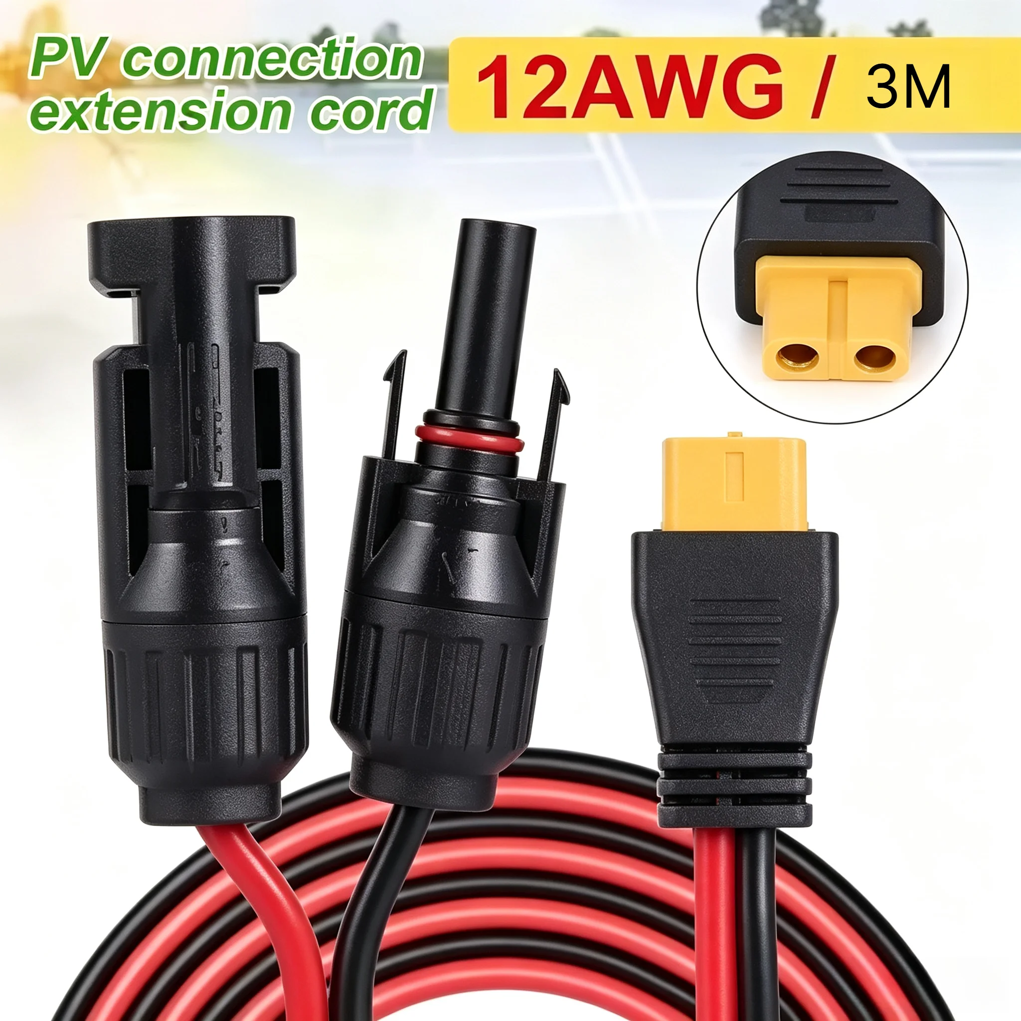 Kabel Solar 3M XT60 Female ke - Anker Power Station Solix C1000 ulasan dan harga