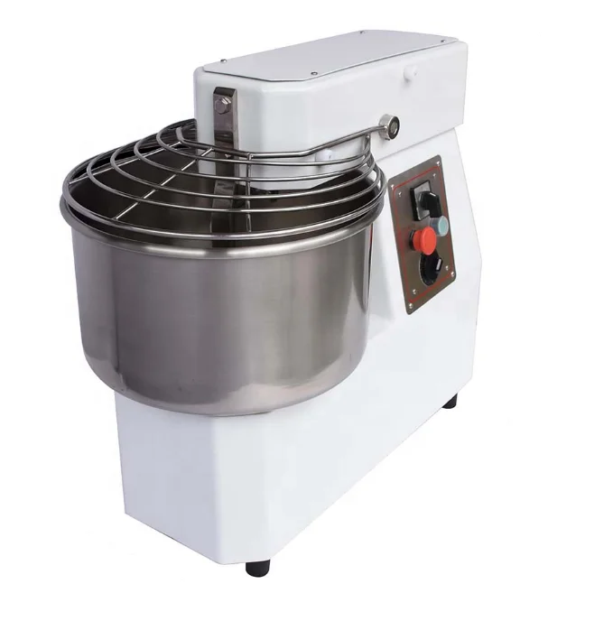 Electric Spiral Mixer, Industrial Bread Dough With Timer CE Certificate Food Appliances Machine Big Capacity Bowl 33L S.steel