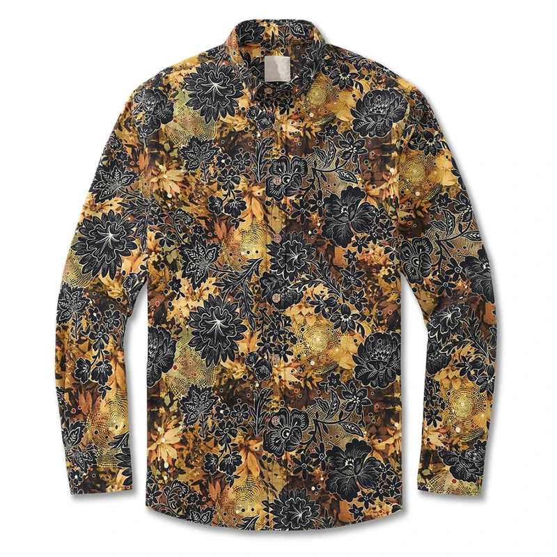 Hawaii Shirts Flower 3d Printed Men Women Blouse Holiday Party Tops Oversized Shirt Female Clothing Harajuku Floral Camisa Lapel