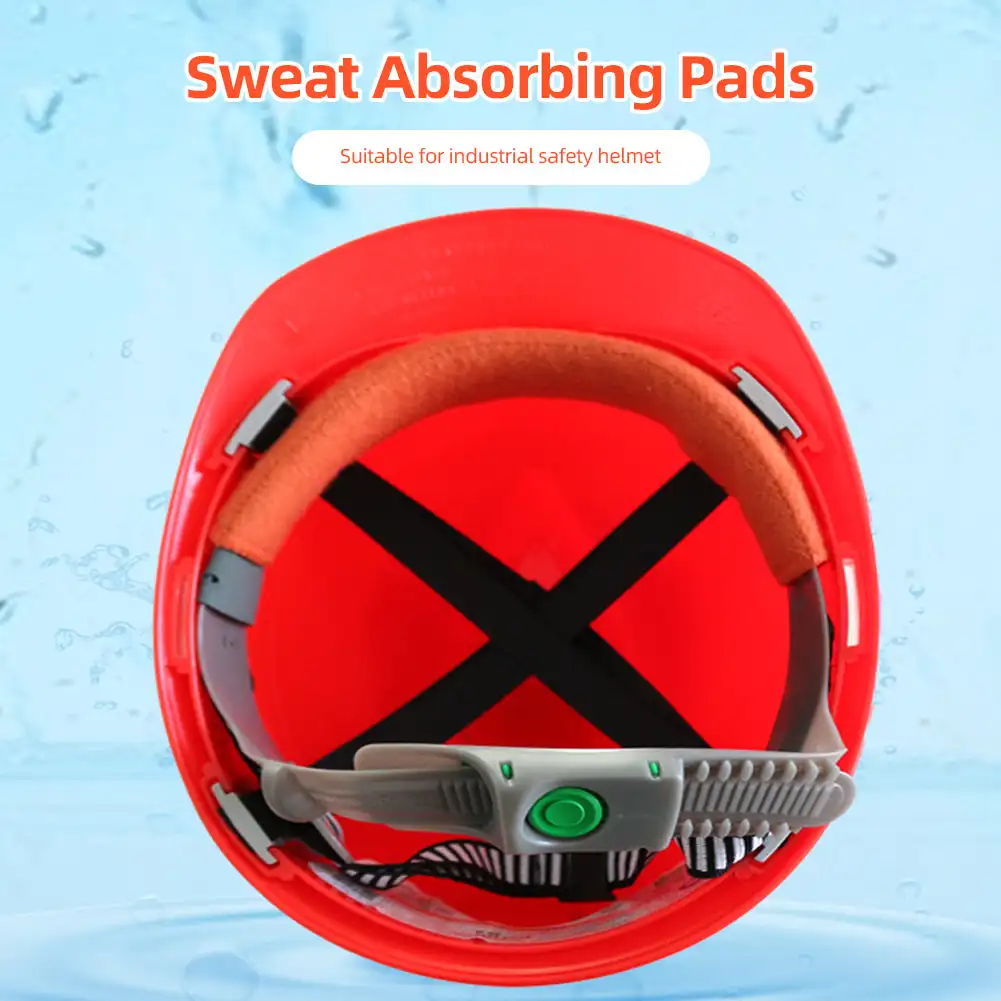 2Pcs NEW-Hard Hat Sweatband Liners Helmet Welding Antiperspirant Belt Sweatband Air Cushion Sweatband Helmet Comforter Pad