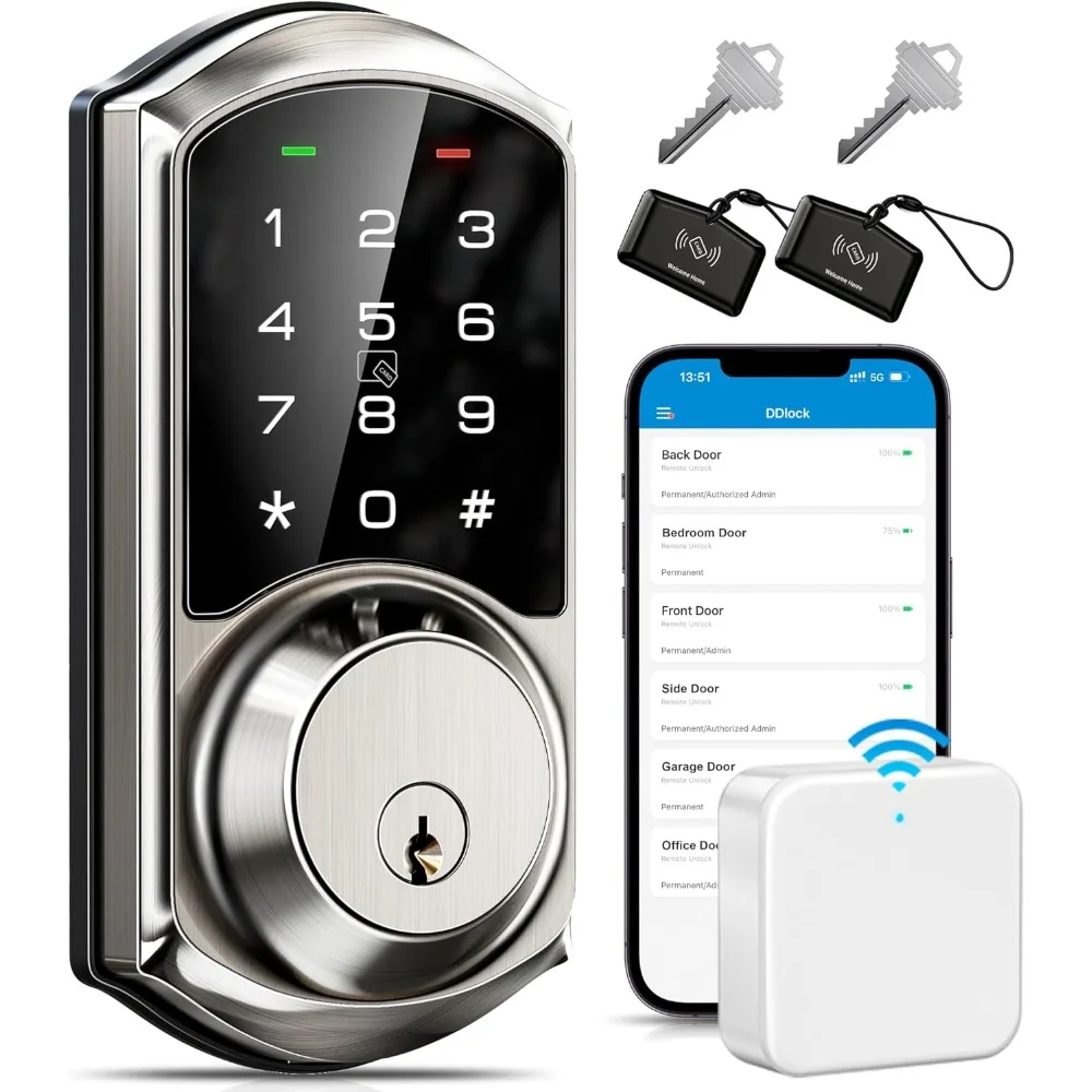 Smart Door Lock with Remote APP Control