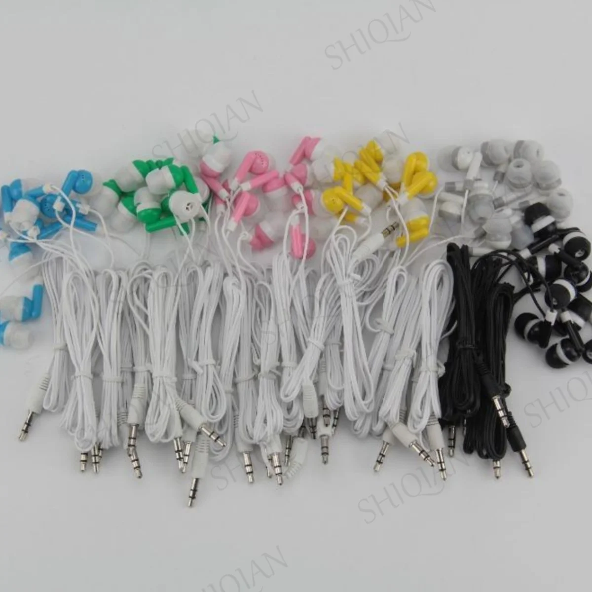 1000pcs Earbud Headphones Multi Colors Perfect for School Classroom Students Kids Children Gifts Adults Disposable Earphones