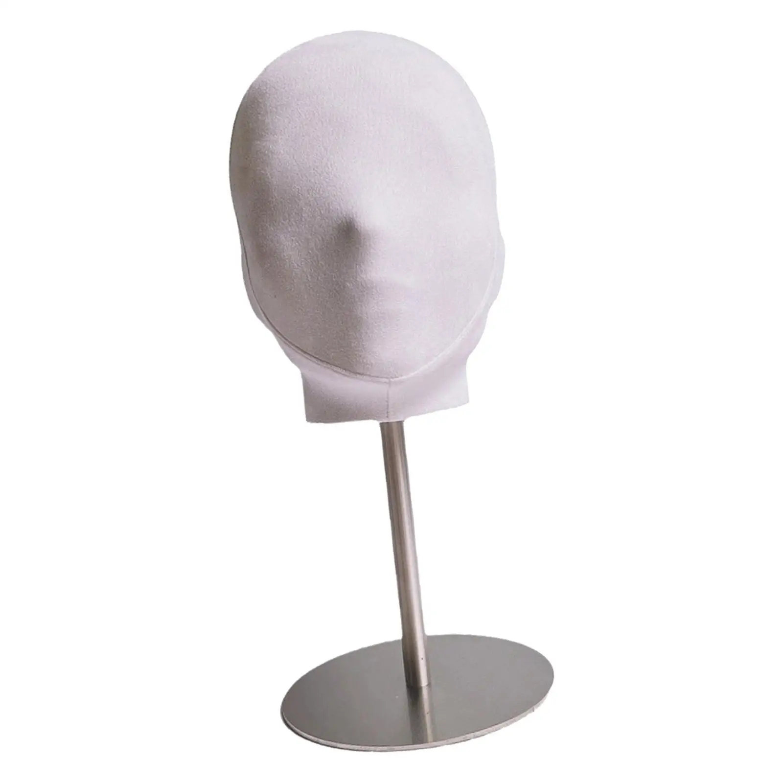 Manikin Head Wig Hat Caps Display Stand Tabletop Fashion Portable Caps Storage