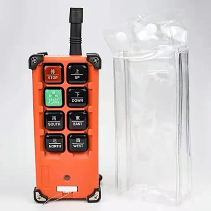 Jacket Protective Cover PVC Protective Transparent Cover Dust Bag For F21-E1B F23 Industrial Wireless Remote Control Dust