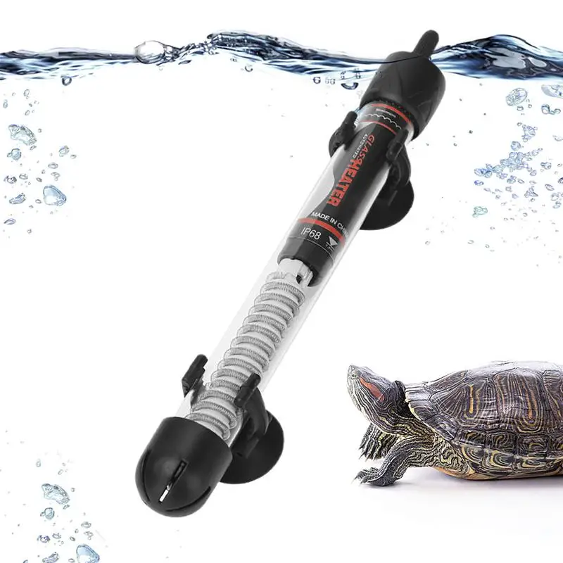 Aquarium Heater Submersible Water Heater Temperature Adjustable Uniform Heating 25W/50W/100W/200W/300W Thermostat Heater For