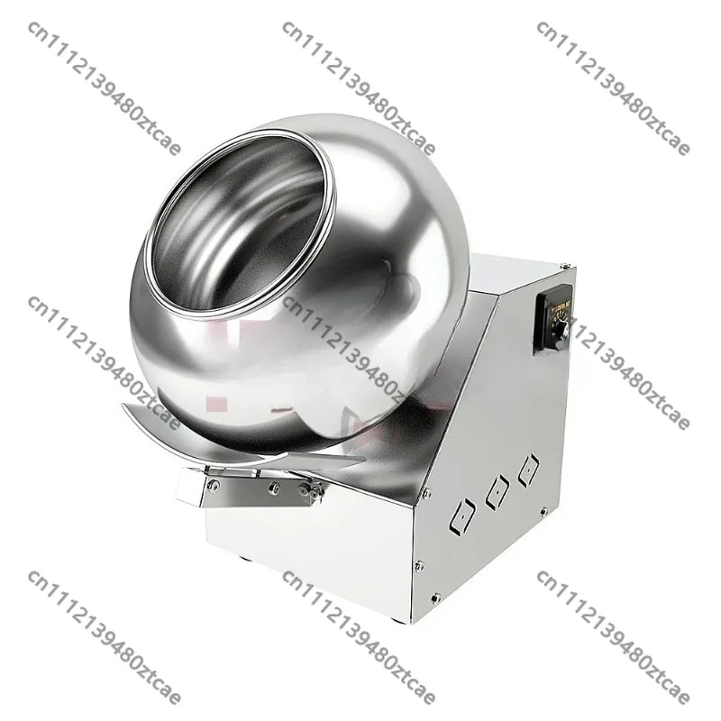 

40cm 19L Commercial Sugar Coating Machine Stainless Steel Chocolate Dragee Polishing Machine for Candy Nut