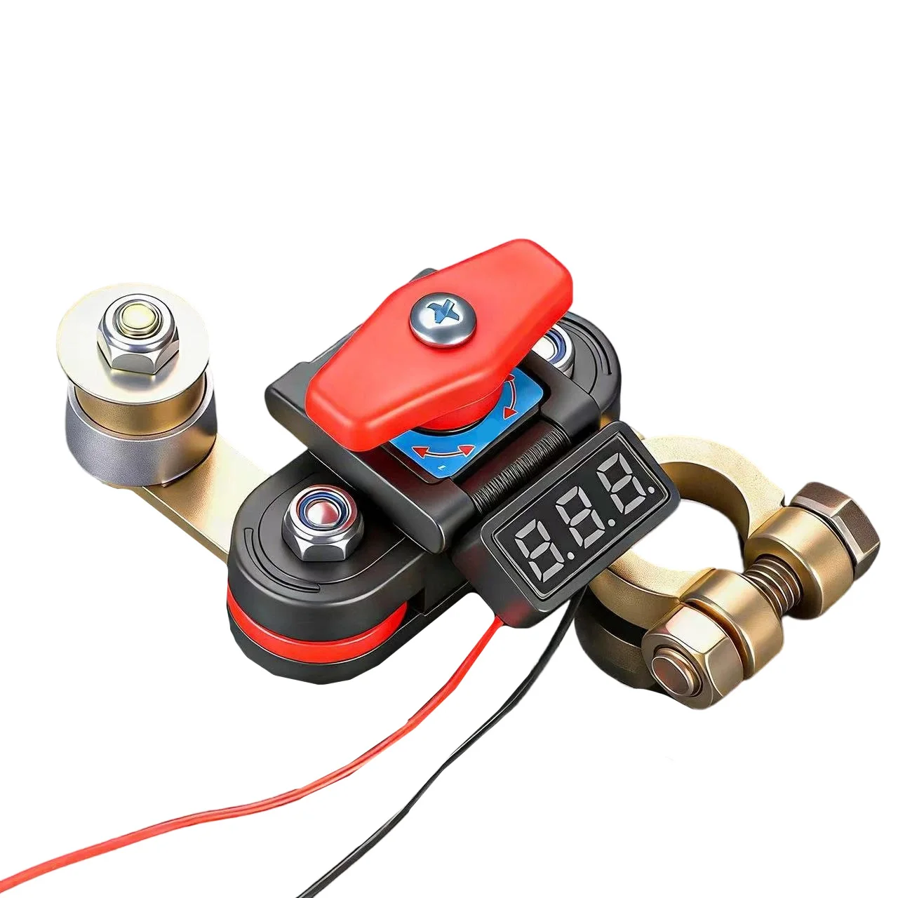 High Conductivity Battery Disconnect Switch for 12V and 24V Automotive Truck RV Marine Trailer and Camper Applications